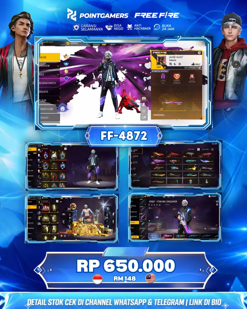 FF4872 - MAX 2 TW 3 EVO 5, SG 2 : EVO, AQUA, MAMBA,PELURU SUCI
